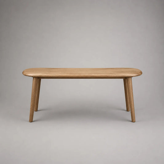 Eichenbank Holz 120cm Länge