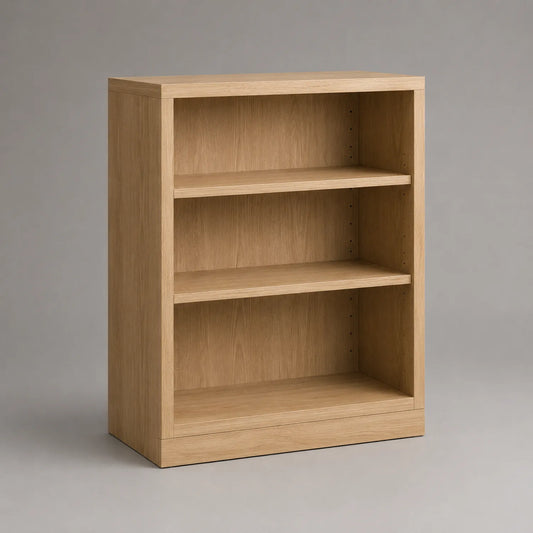 Bücherregal aus Eichenholz mit 3 Regalböden