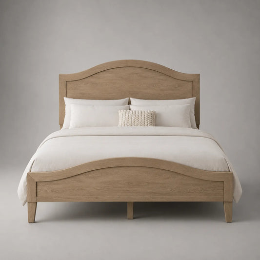 Doppelbett aus Eichenholz 200x180 cm